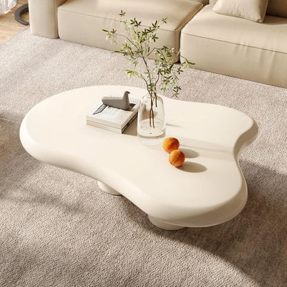 Cloud Wave Coffee Table - Unique Wavy Design, Modern Aesthetic