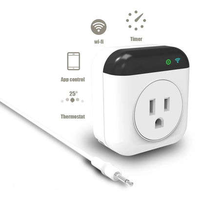 Smart WiFi Thermostat Plug - App & Voice Controlled Energy Saver